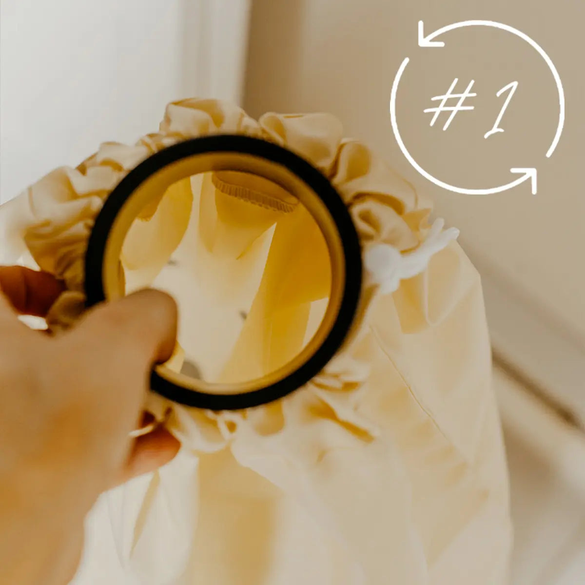 Sac CANTRAP vue de haut.